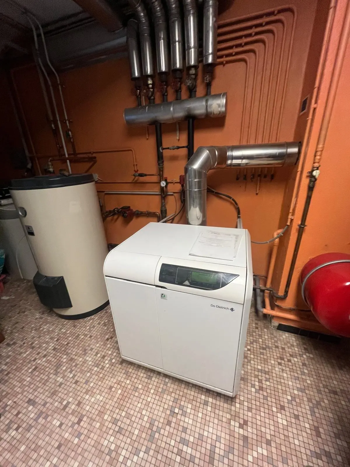 Du gaz de ville aux granulés à Chambéry, avant les travaux